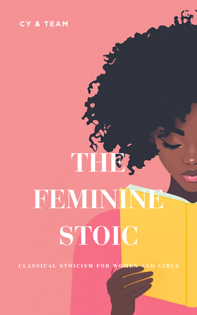 The Feminine Stoic - Black Cover Art